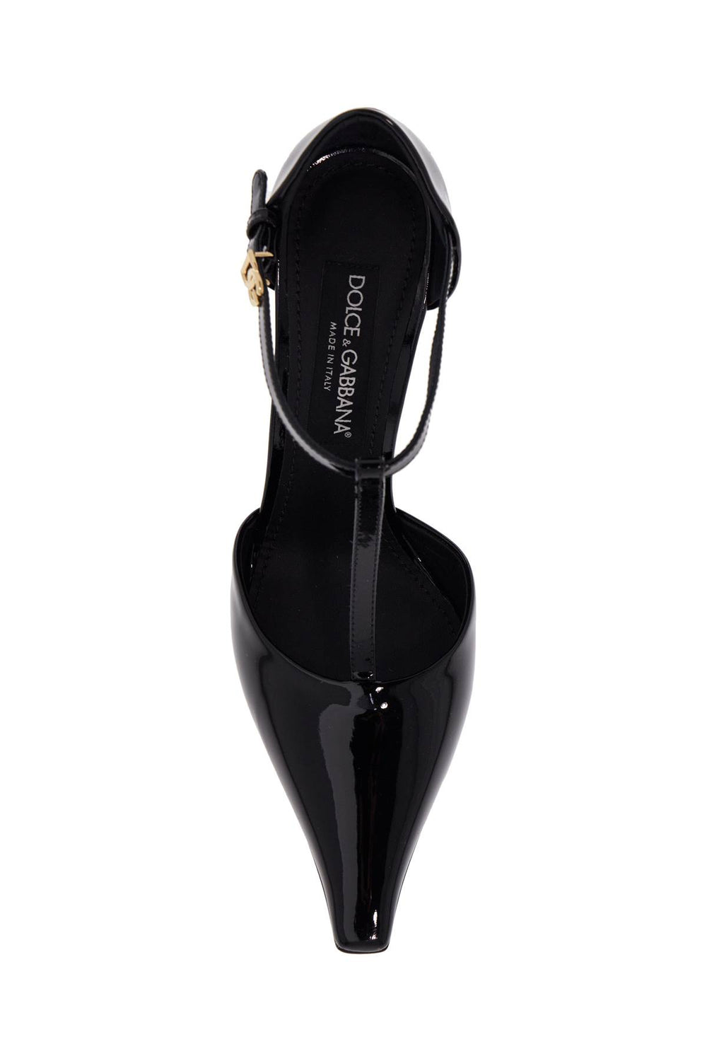 Dolce & Gabbana T-Bar Patent Leather Pumps