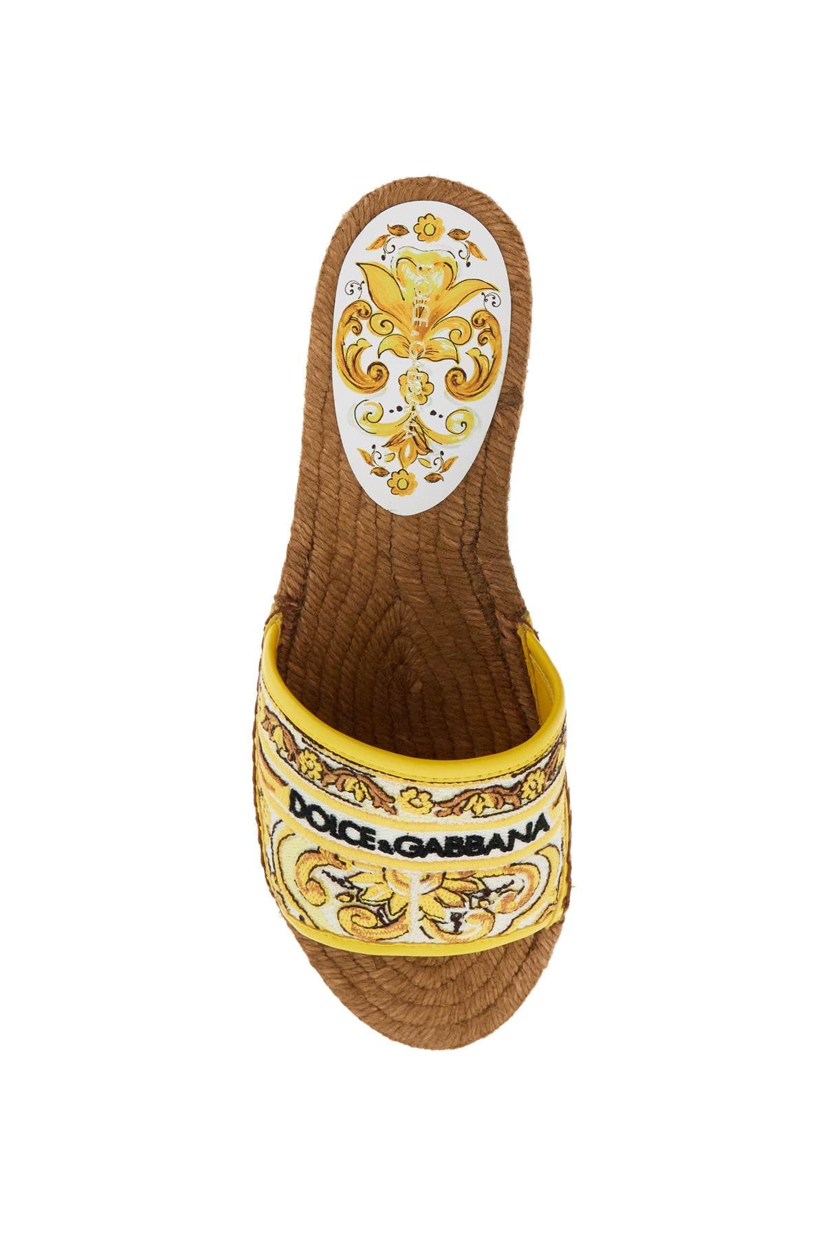 Dolce & Gabbana Maiolica Espadrilles