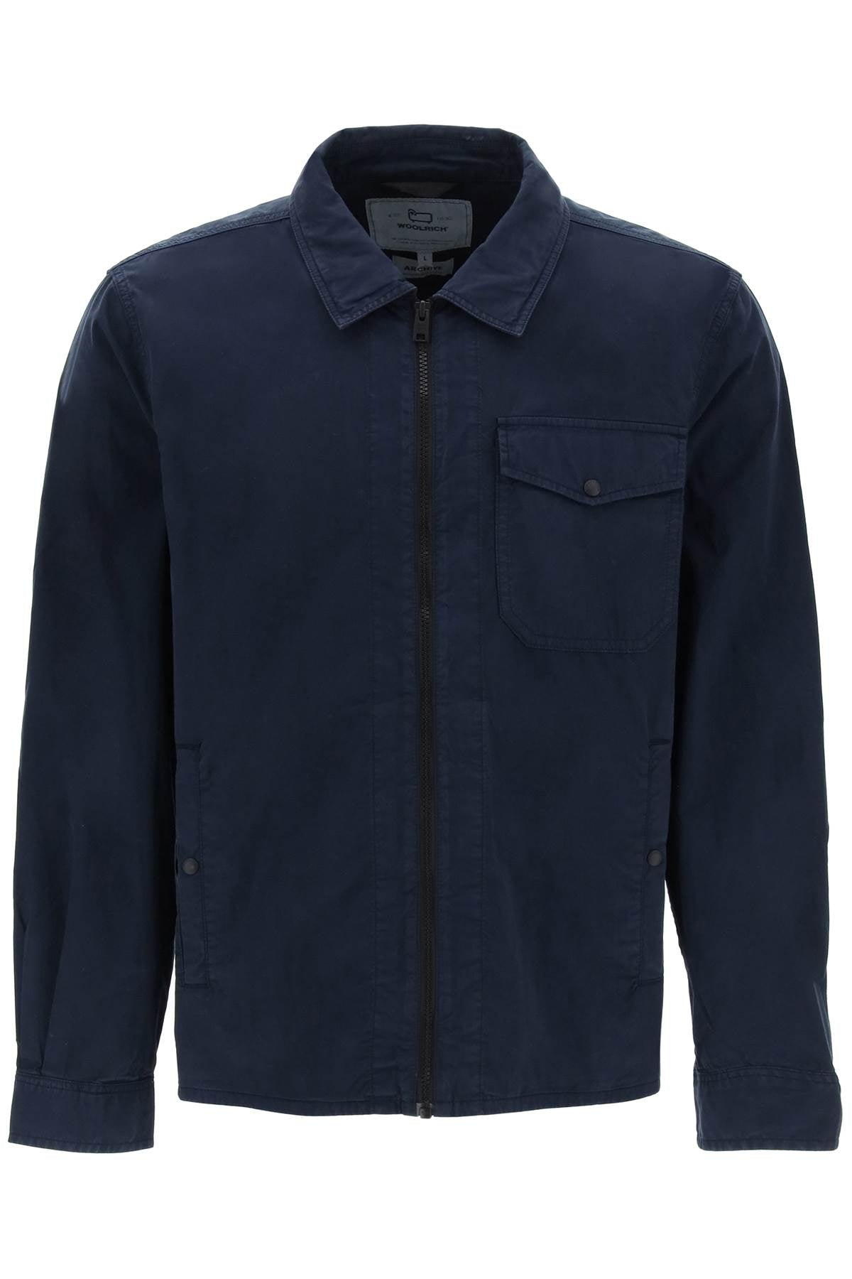 Woolrich Cotton Garbardine Overshirt