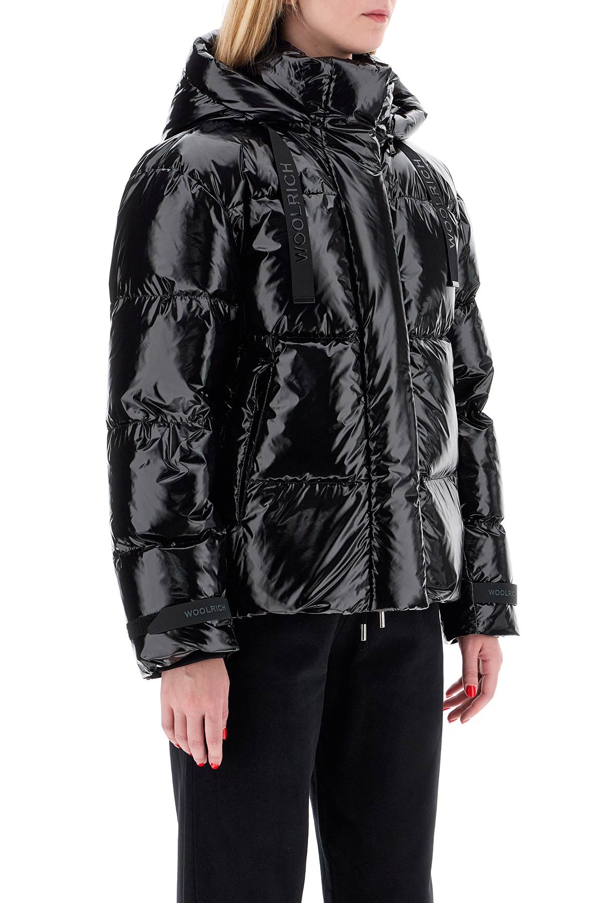 Woolrich Aliquippa Glossy Short Down Jacket