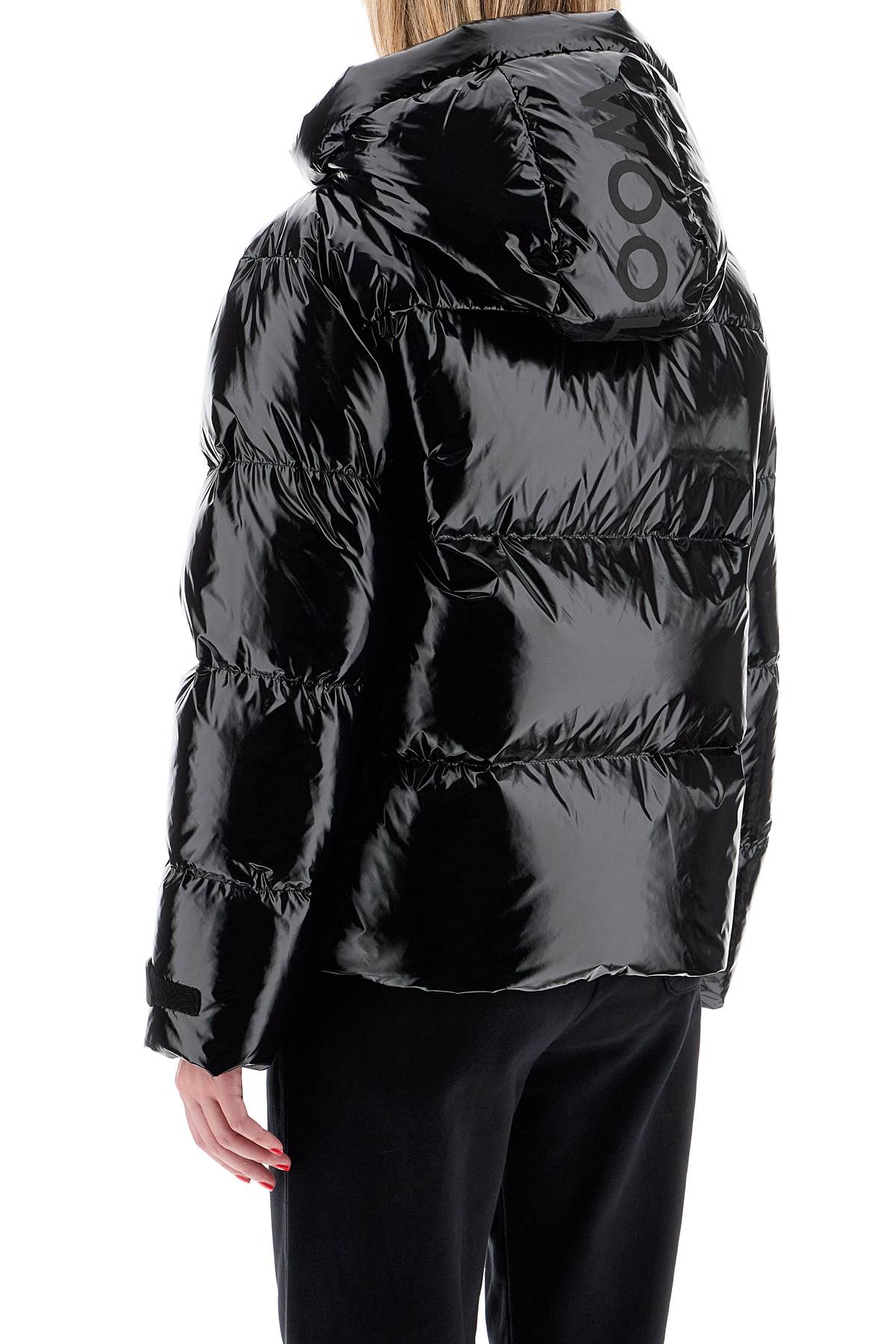 Woolrich Aliquippa Glossy Short Down Jacket