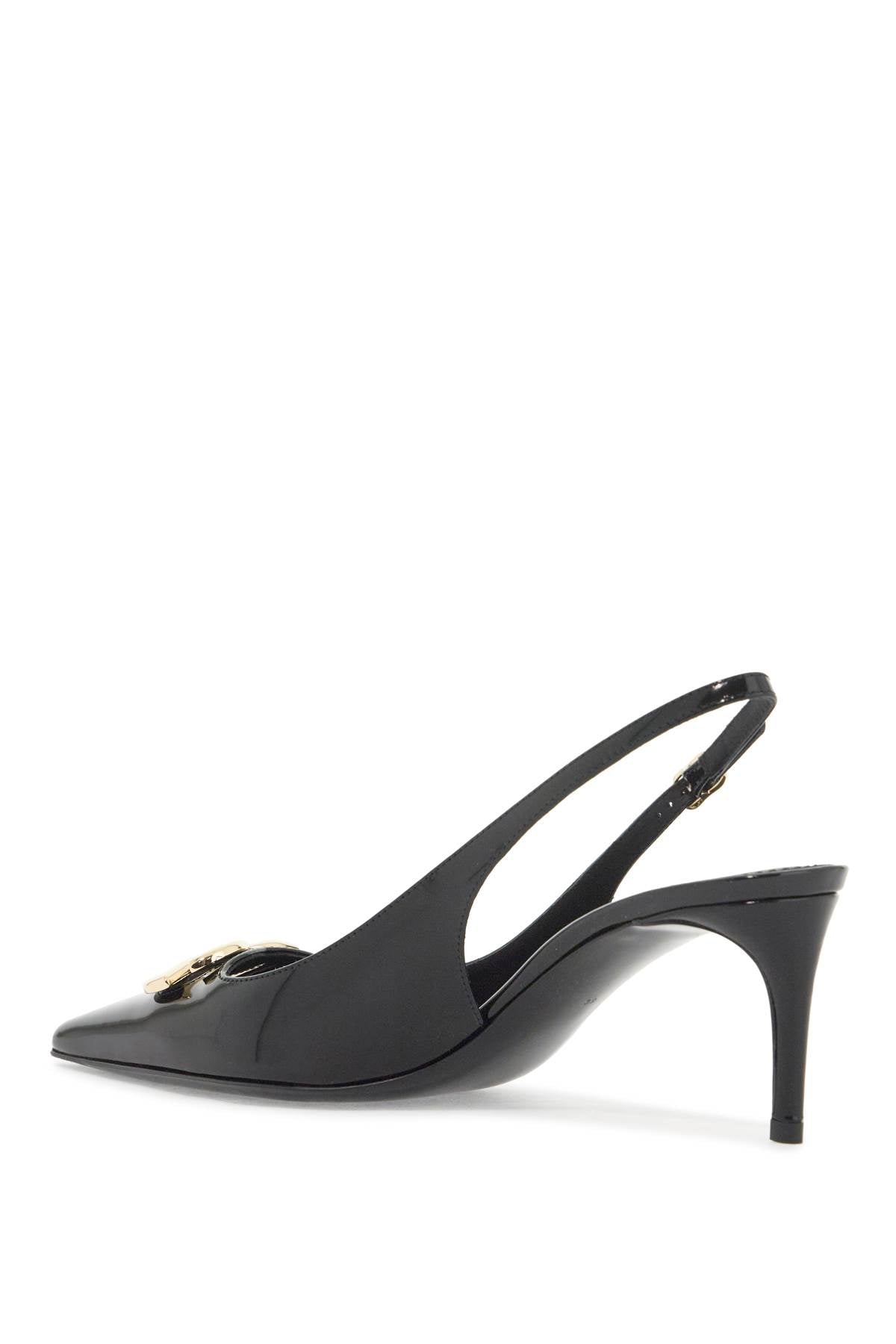 Dolce & Gabbana Leather Slingback Pumps