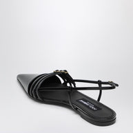 Dolce & Gabbana Black Patent Low Slingback