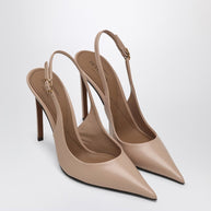 Dolce & Gabbana Dolce&Gabbana Slingback In Nude Leather