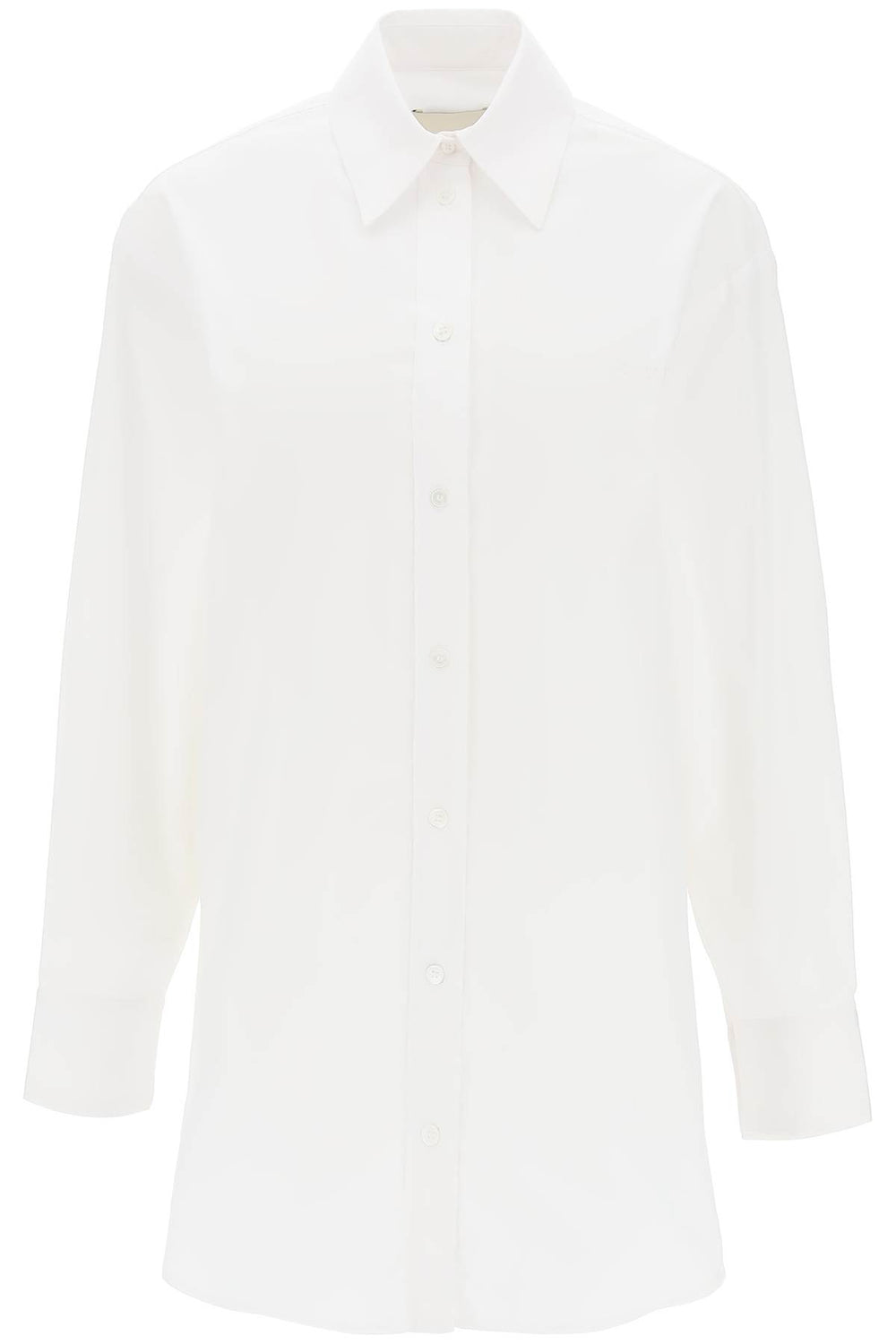 Isabel Marant Cylvany Cotton Poplin Maxi Shirt