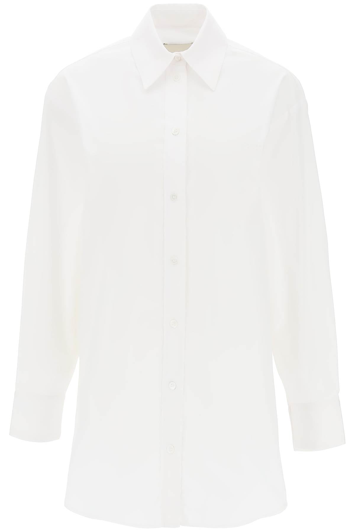 Isabel Marant Cylvany Cotton Poplin Maxi Shirt