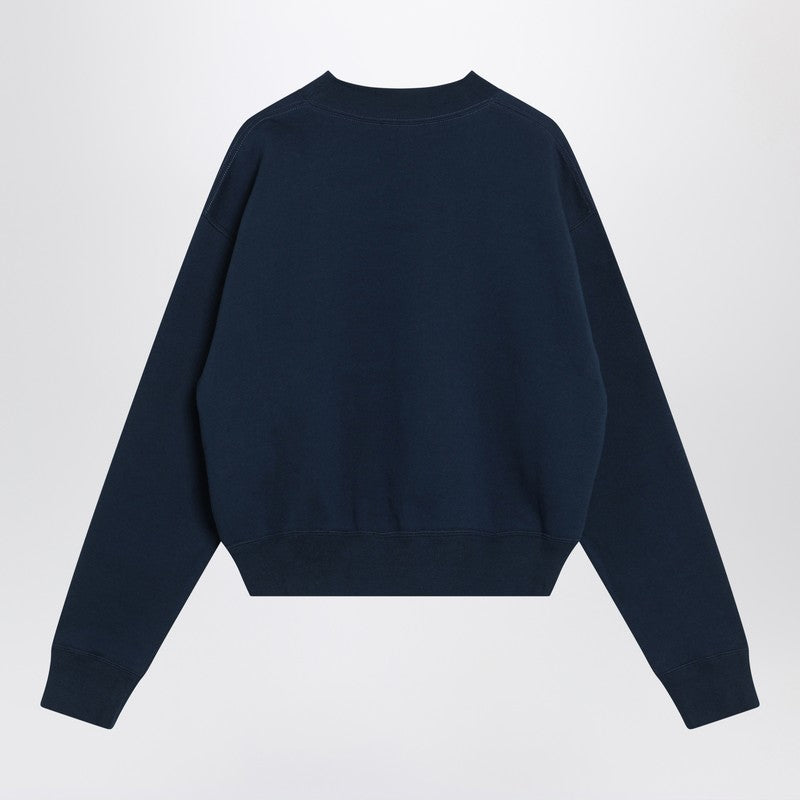 Chloé Navy Blue Sweatshirt With Logo