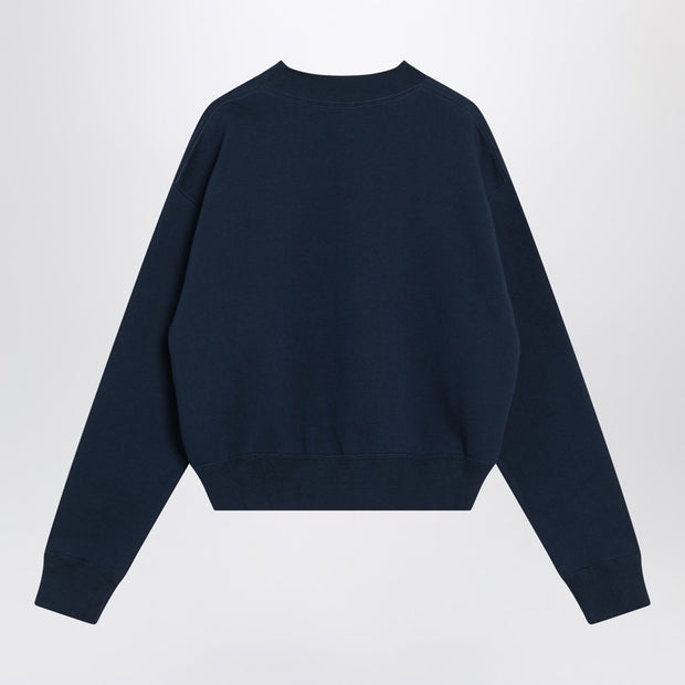 Chloé Navy Blue Sweatshirt With Logo