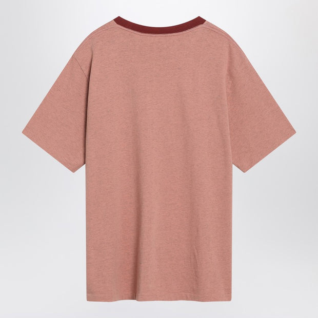 Chloé Pink Cotton T-shirt With Logo