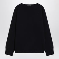 Chloé Navy Blue Sweater In Wool And Cashmere