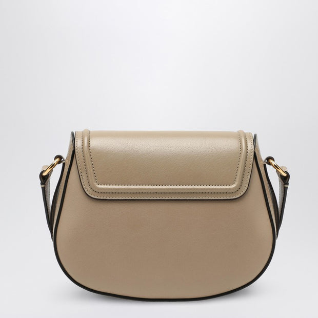 Chloé Saddle Horse Medal Bag In Hammered Pink Leather