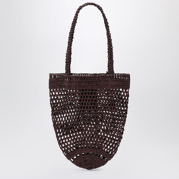 Chloé Small Summer Banana Tote Bag In Brown