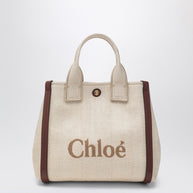 Small Chloé Carry Tote Bag In Sand Colour
