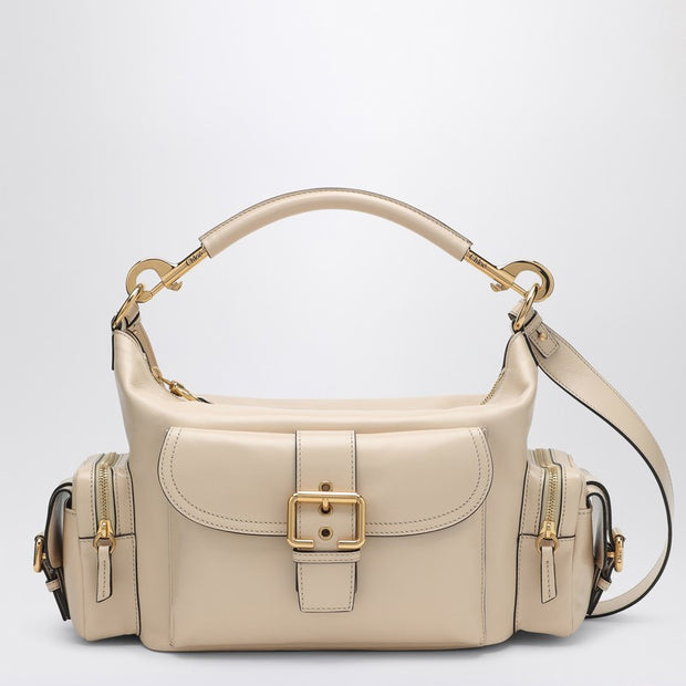 Chloé Beige Leather Camera Bag