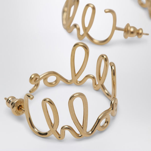 Chloé Iconic Gold Earrings