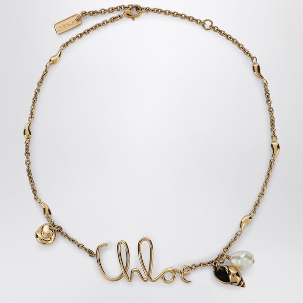 Chloé Iconic Necklace With Shells Charms