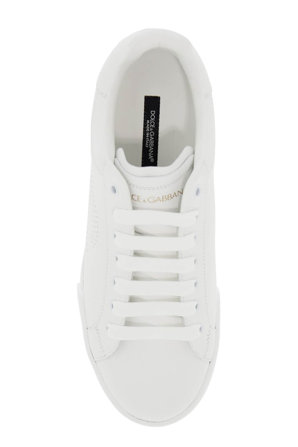 Dolce & Gabbana Portofino Leather Nappa Sneakers