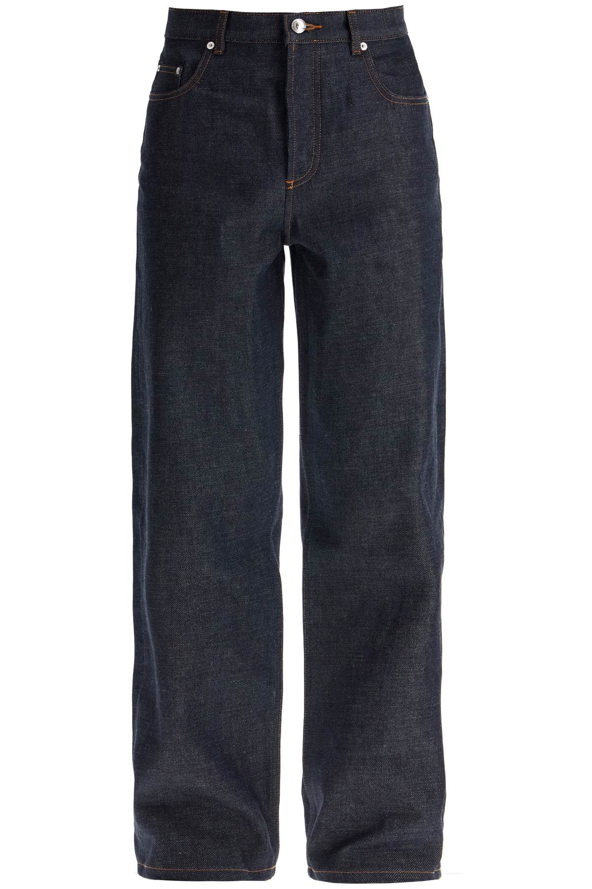 A.P.C. High Waist Wide Leg Jeans