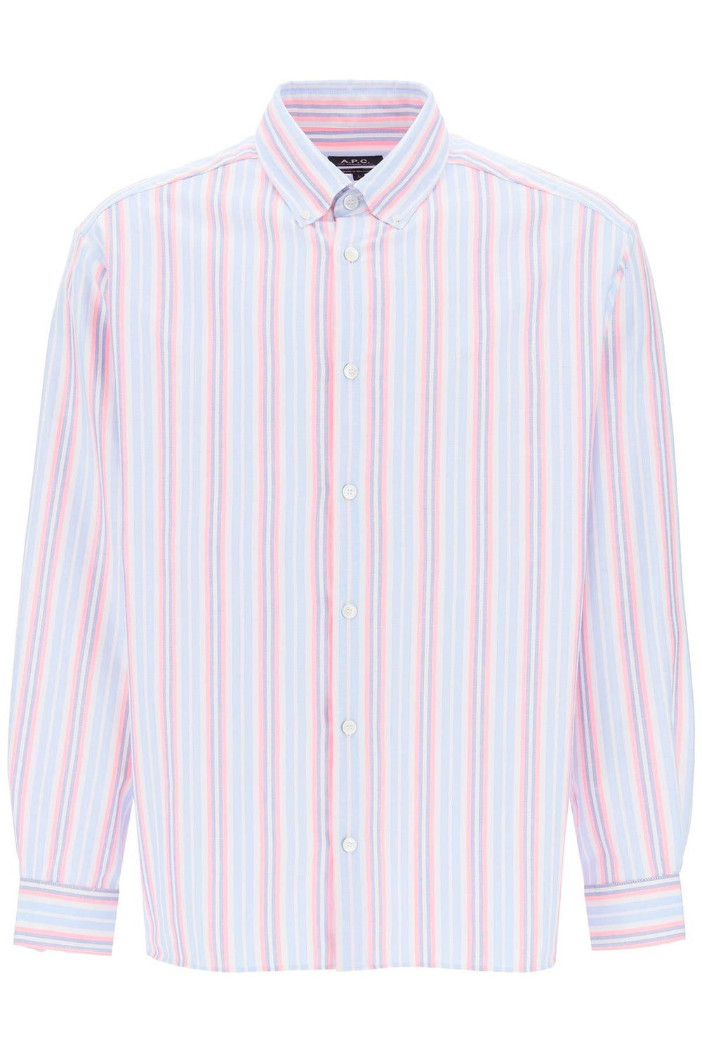 A.P.C. Mathias Striped Oxford Shirt