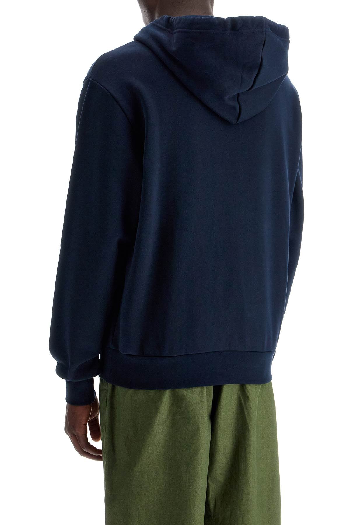 A.P.C. Hooded Sweatshirt With Flocked Logo