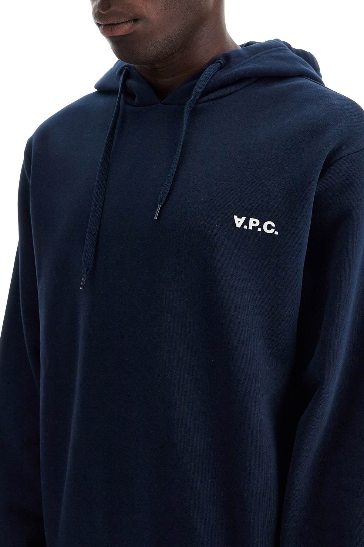 A.P.C. Hooded Sweatshirt With Flocked Logo