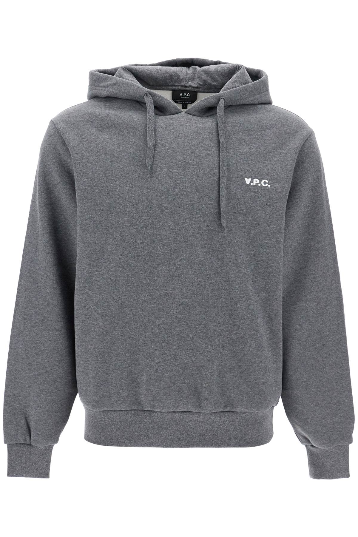 A.P.C. Flocked Logo Hoodie