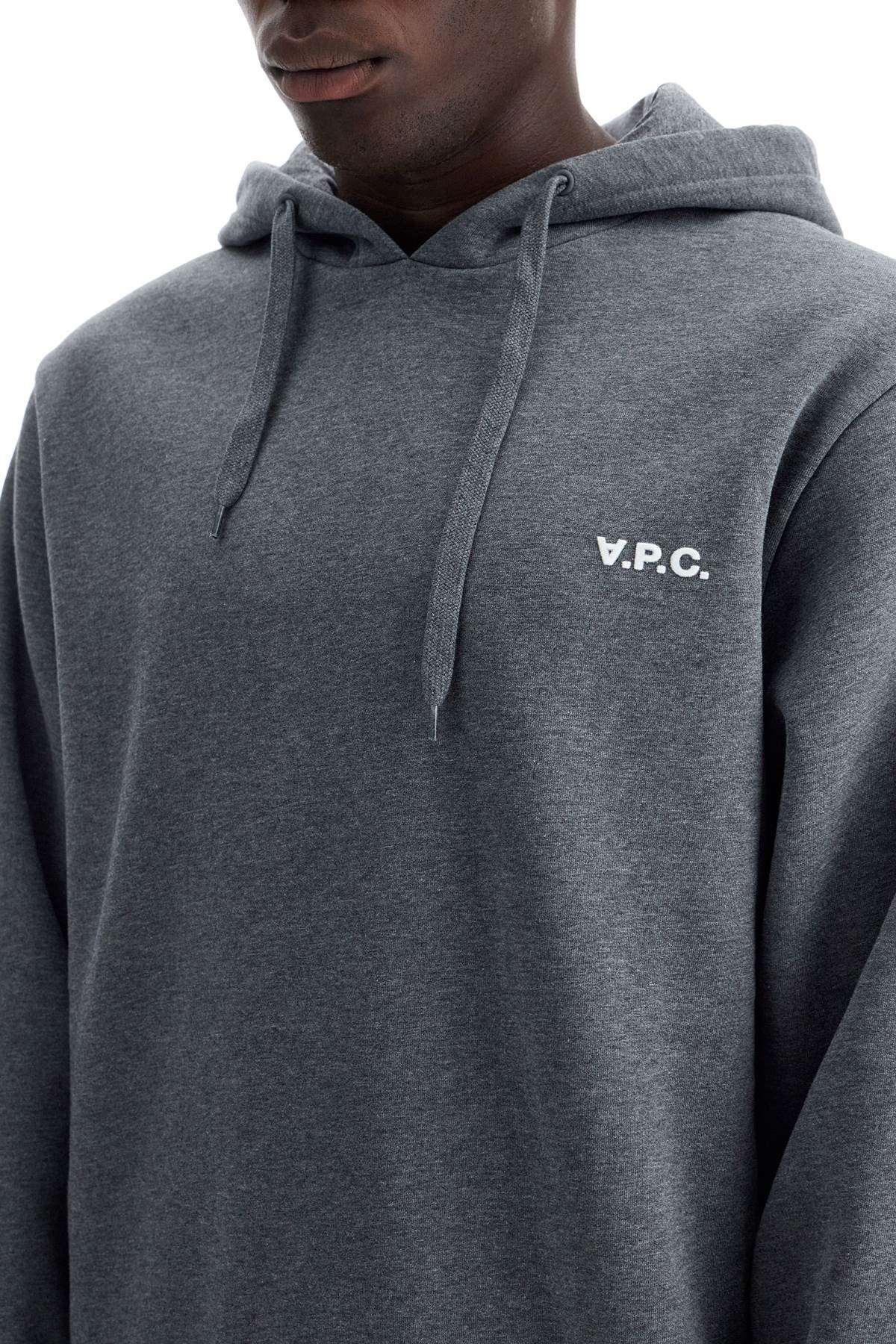 A.P.C. Flocked Logo Hoodie