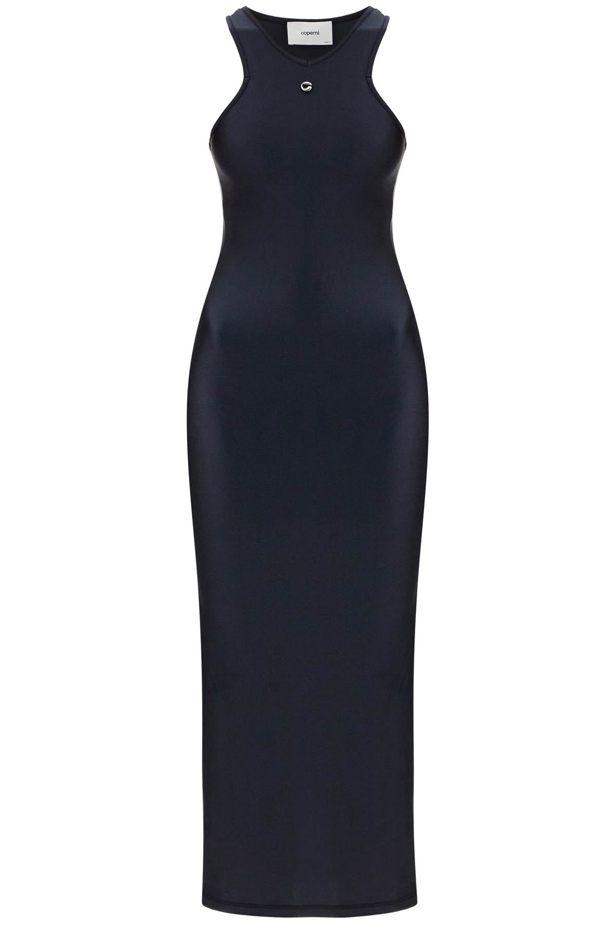 Coperni Shiny Technical Jersey Midi Dress