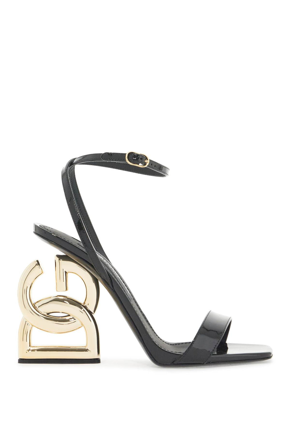 Dolce & Gabbana 3.5 Patent Leather Sandals