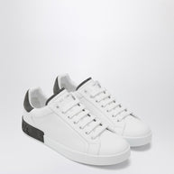 Dolce & Gabbana Portofino White/black Leather Sneaker