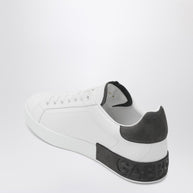Dolce & Gabbana Portofino White/black Leather Sneaker