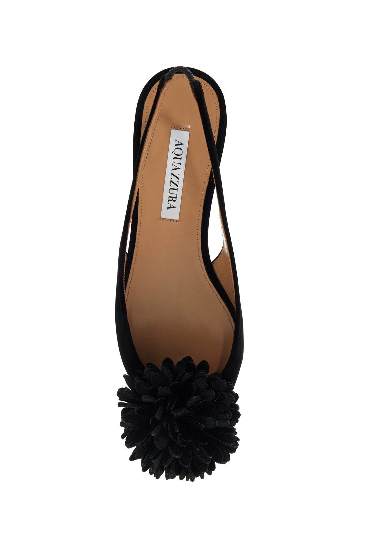 Aquazzura Velvet Slingback Couture Flats