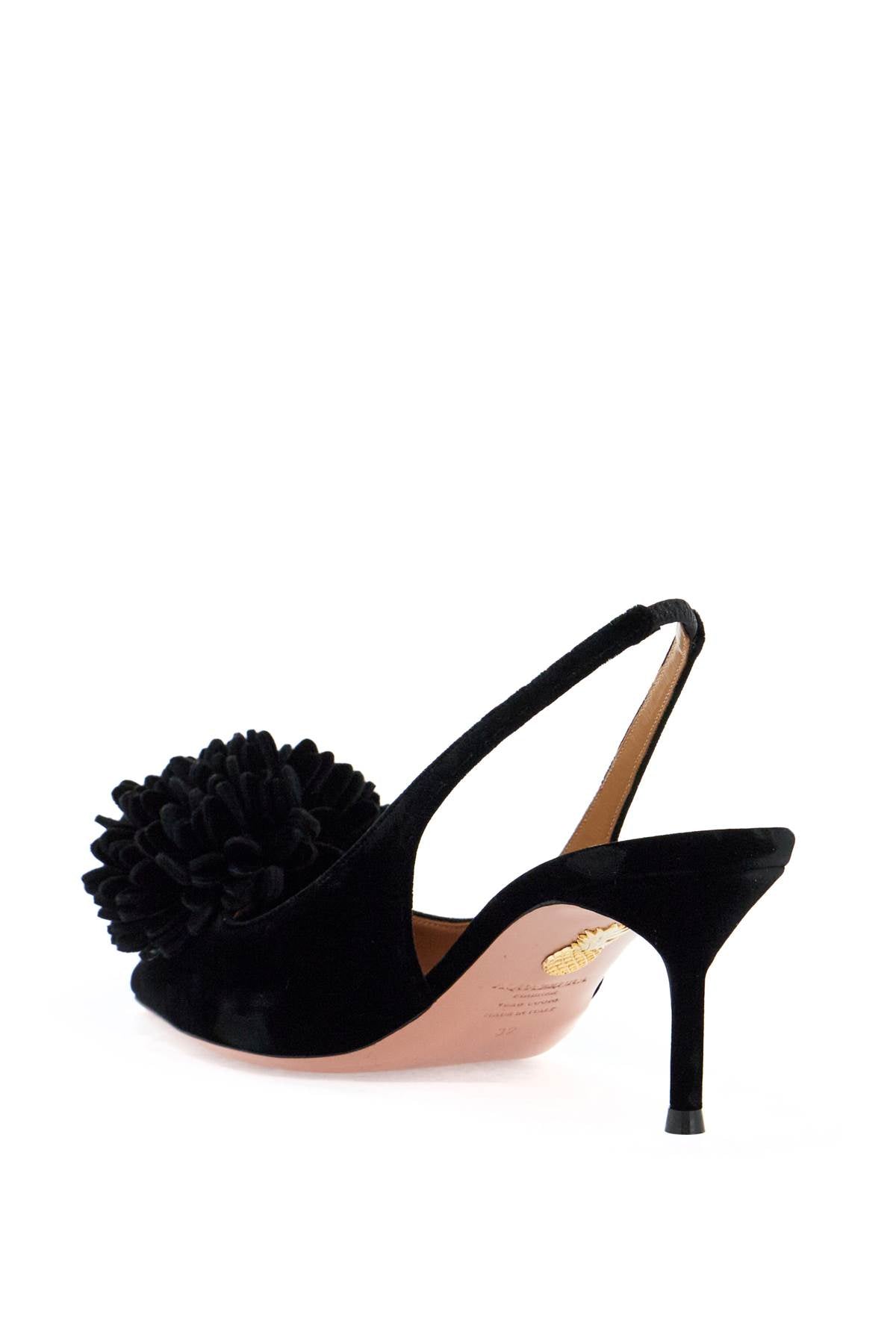 Aquazzura Velvet Couturier Slingback Pumps