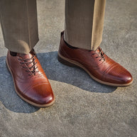 Amberjack The Cap-Toe (Chestnut)