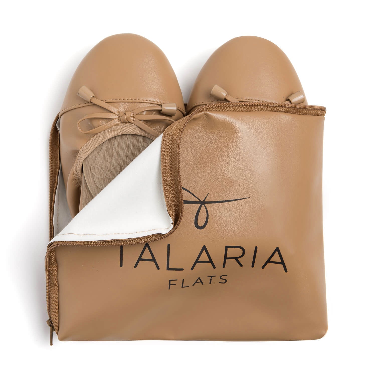 Talaria Premium Caramel Flats