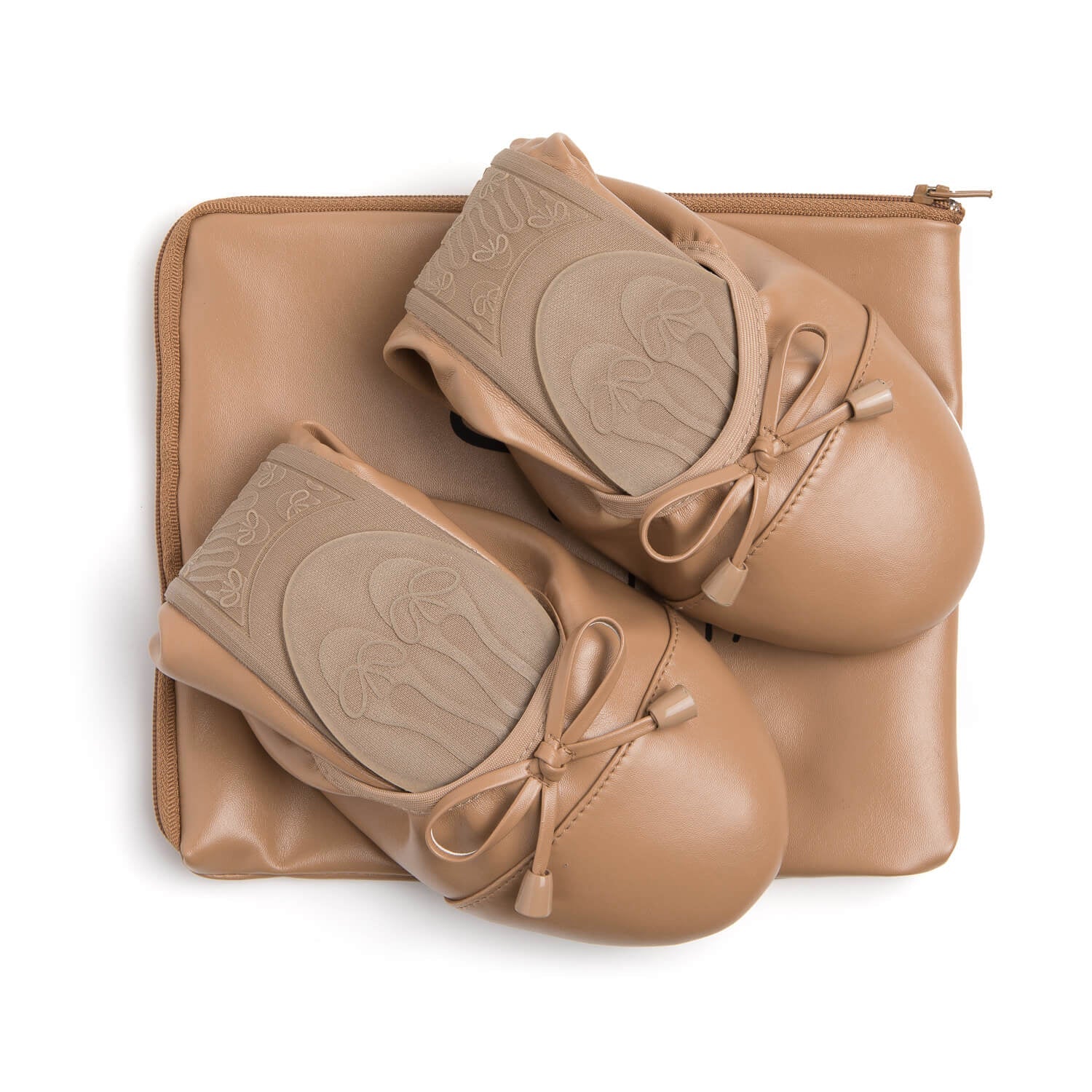 Talaria Premium Caramel Flats