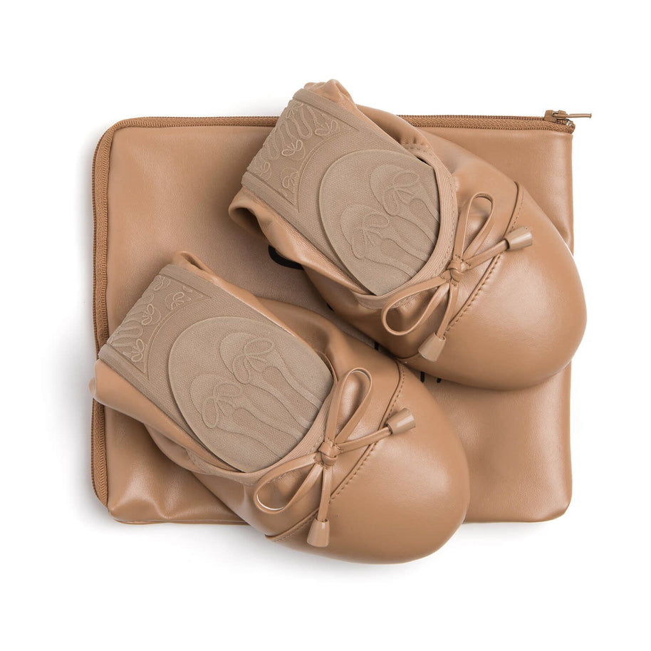 Talaria Premium Caramel Flats