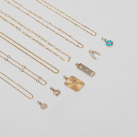 Zoe Lev 14k Gold Open Link Chain Necklace