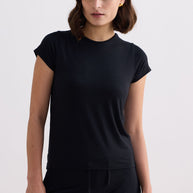 Reistor Essential Short Sleeve Tee in Black