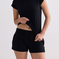 Reistor Essential Short Sleeve Tee in Black