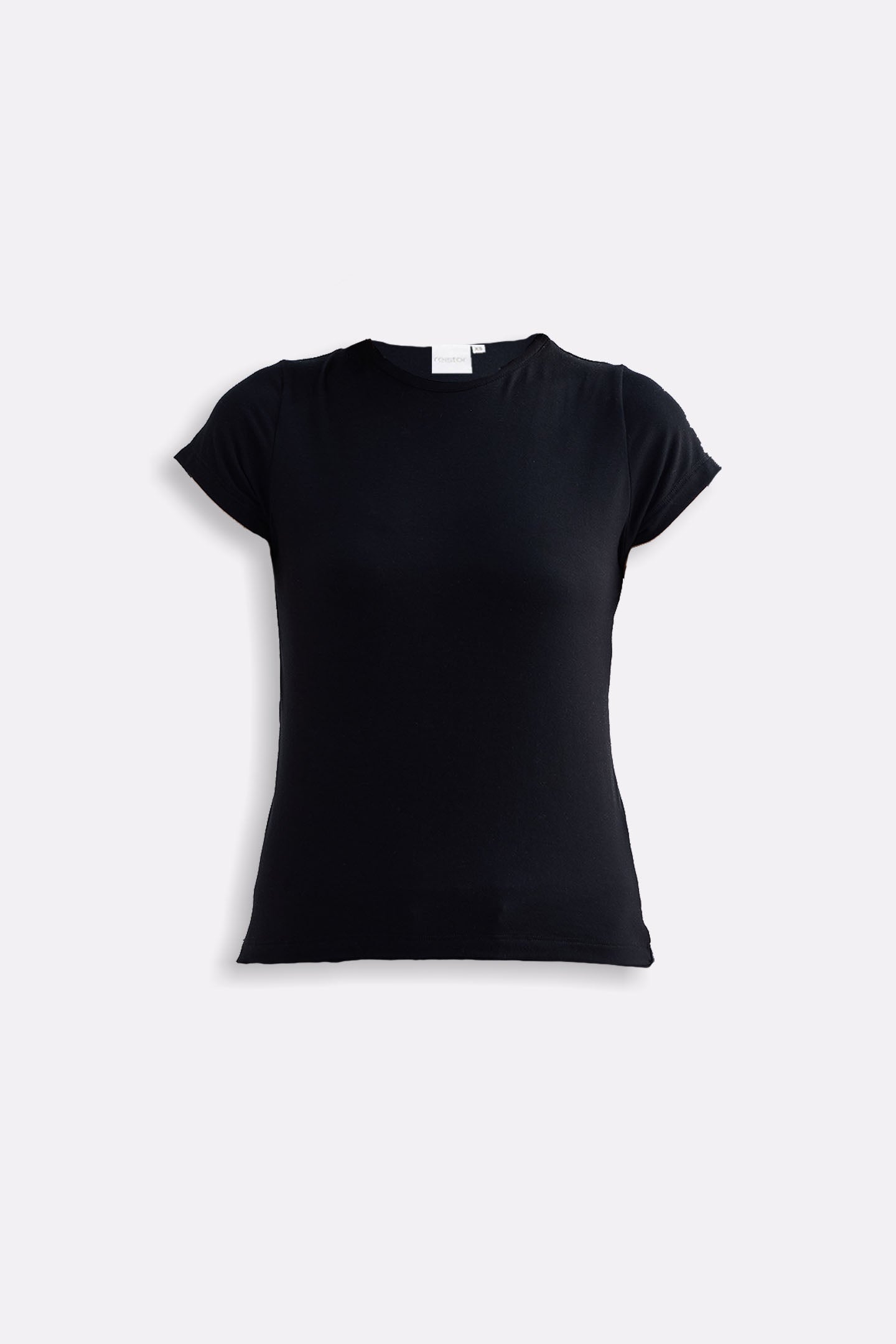 Reistor Essential Short Sleeve Tee in Black