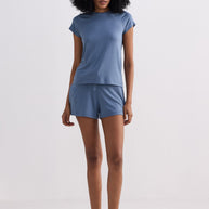 Reistor Essential Short Sleeve Tee in Blue