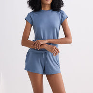 Reistor Essential Short Sleeve Tee in Blue