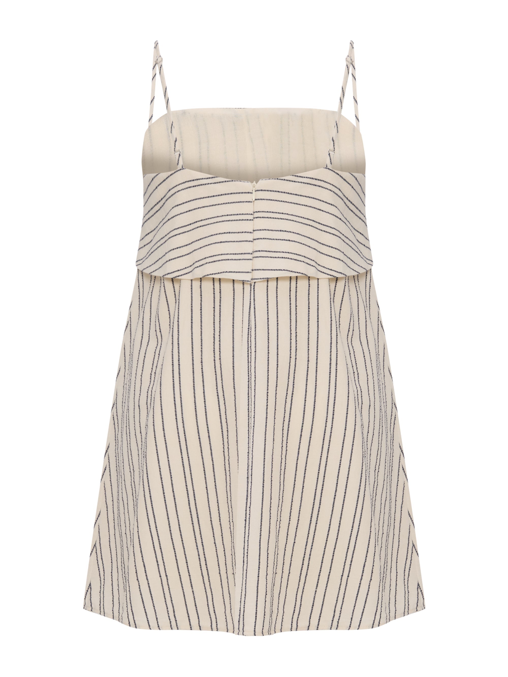 Puglia Stripes Mini Dress - Navy