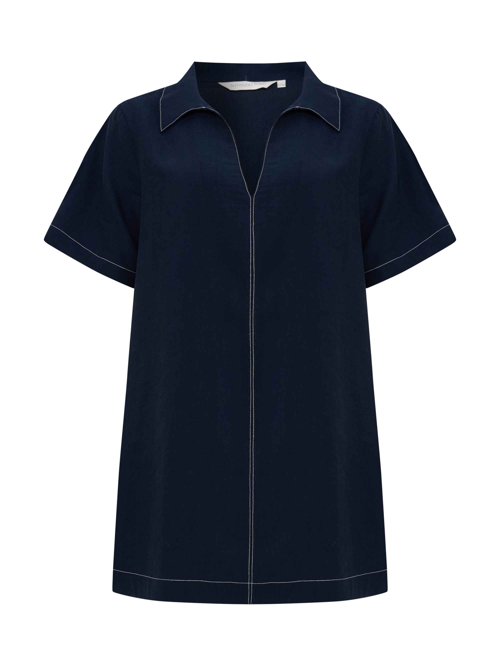 Mae Popover Mini Dress - Navy