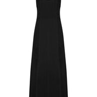 The Handloom Lucid Midnight Maxi Dress - Black