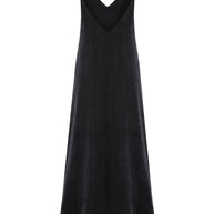 The Handloom Lucid Flow Maxi Dress - Black