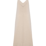 The Handloom Lucid Flow Maxi Dress - Sand