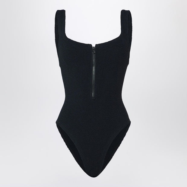 Hunza G. Hunza G Dallas One-piece Swimsuit In Black