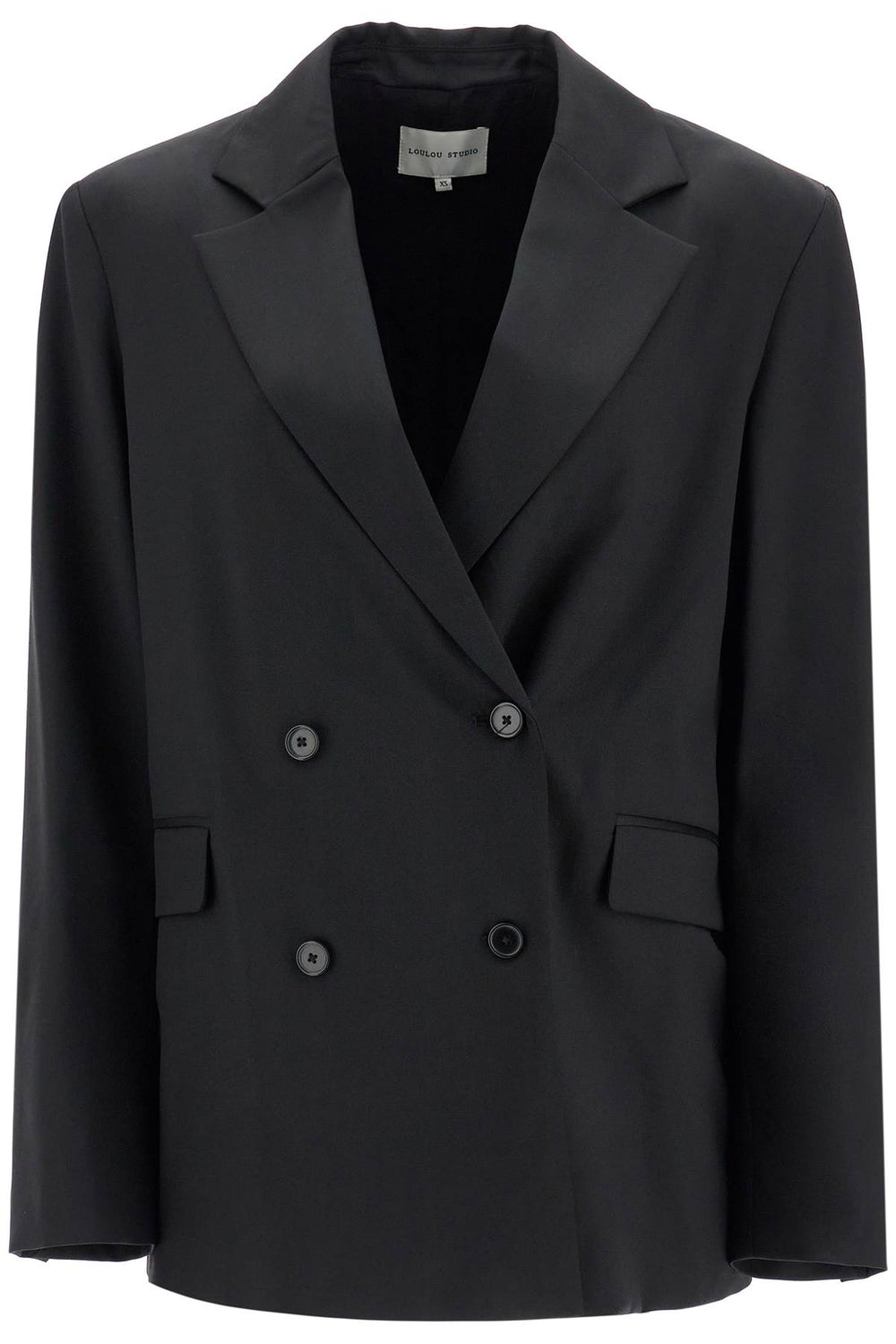 Loulou Studio Double-Breasted Wool Blazer